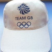 Шапка с козирка, щампа на стилизирана глава на лъв, олимпийски кръгове и надпис TEAM GB, регулируема, снимка 2 - Шапки - 37376713