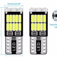 Led крушки T10 / W5W /Canbus/ за габарит и интериор , снимка 9 - Аксесоари и консумативи - 37168746