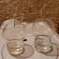 Стъклени кръчмарски чашки от  соца-10лв, снимка 1 - Чаши - 31661573