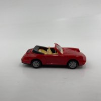 Пластмасова количка Wiking Porsche Carrera 4 кабрио 1/87, снимка 2 - Колекции - 39013143