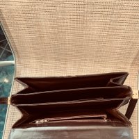Стилна vintage чанта ALMADA  цвят тъмен шоколад, снимка 8 - Чанти - 37627048