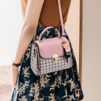 Елегантна дамска чанта през рамо от еко кожа, 6цвята - 023, снимка 10 - Чанти - 42075179