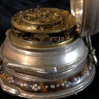 Джобен часовник на големия майстор от 18-ти век William Clarke , снимка 10 - Джобни - 30294757