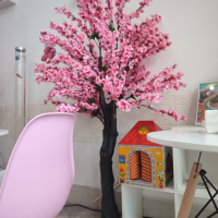 Дърво японска розова череша, снимка 3 - Изкуствени цветя - 44811424