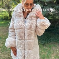 Зимно дебело палто и яке в едно с две лица и огромна топла качулка, снимка 6 - Якета - 42540614