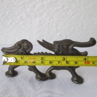 стара отварачка дракон метал фигура пластика, снимка 5 - Статуетки - 29125920