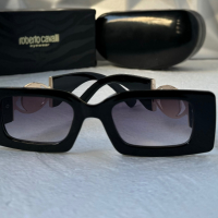 Roberto Cavalli дамски слънчеви очила правоъгълни, снимка 4 - Слънчеви и диоптрични очила - 44913901