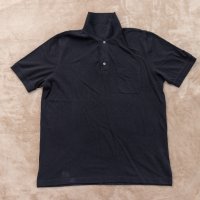 Мъжка блуза с яка, къс ръкав - Pierre Cardin, тениска, снимка 1 - Тениски - 33929915