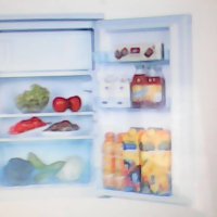 малък хладилник с малка камера , снимка 1 - Хладилници - 43722401