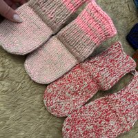 Детски плетени търлъчки, снимка 8 - Чорапи - 39364683