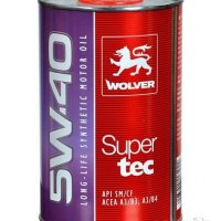 Моторно масло WOLVER Supertec 5W40, 4л, снимка 2 - Аксесоари и консумативи - 37841619