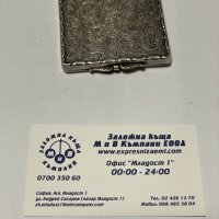 Старинна сребърна табакера за енфие 54.7гр., снимка 1 - Други - 35571655
