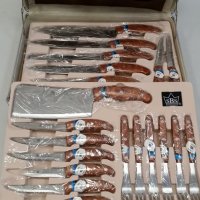 Висококачествен комплект ножове от 25 части SBS, снимка 3 - Прибори за хранене, готвене и сервиране - 30023354