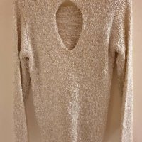 ИНТЕРЕСНА ЗЛАТИСТА БЛУЗКА , снимка 2 - Блузи с дълъг ръкав и пуловери - 30706843