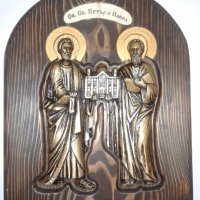 Икона св.св.Петър и Павел, снимка 8 - Дърводелски услуги - 21493329