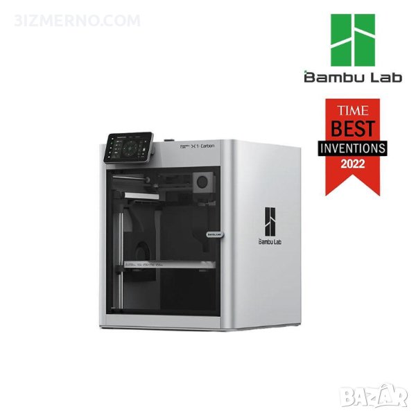 3D Принтер FDM Bambu Lab X1 Carbon 256x256x256 mm, снимка 1