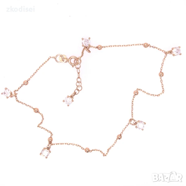 Златна дамска гривна за крак 3,20гр. 26,0см. 14кр. проба:585 модел:32196-2, снимка 1