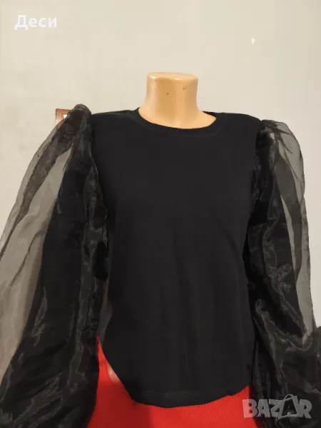 блузка с интересни ръкави на Zara, снимка 1