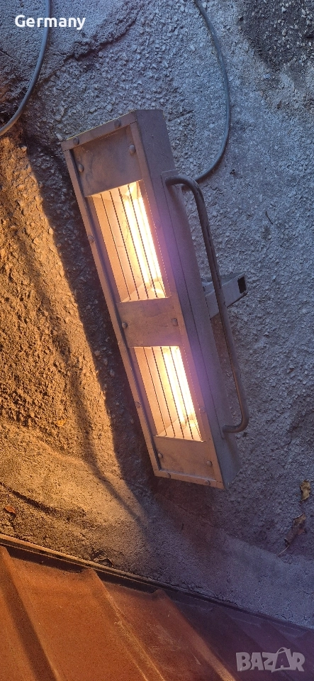 немска инфрачервена лампа за сушене на боя боядисване, снимка 1