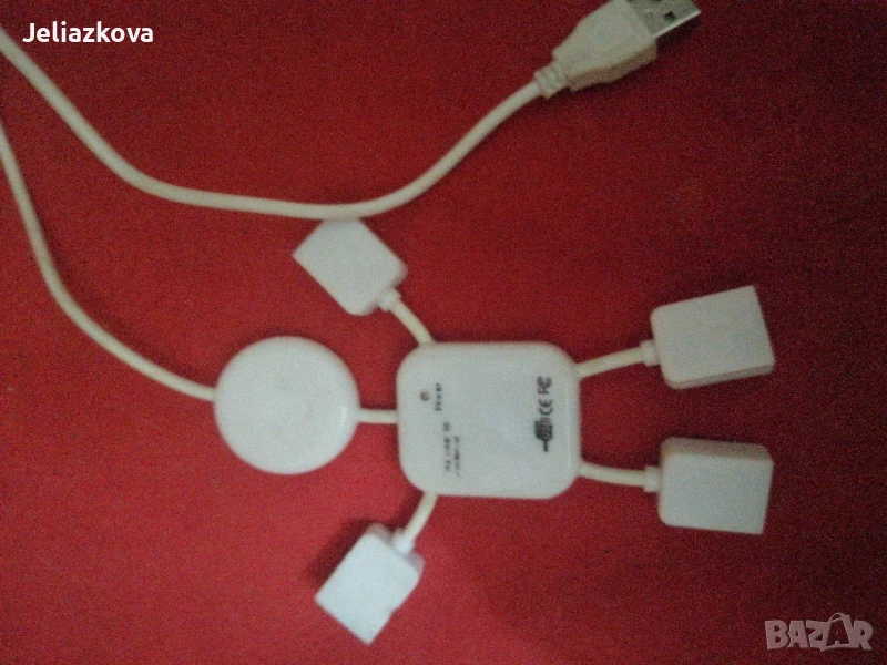 забавен ю ес би разклонител, снимка 1