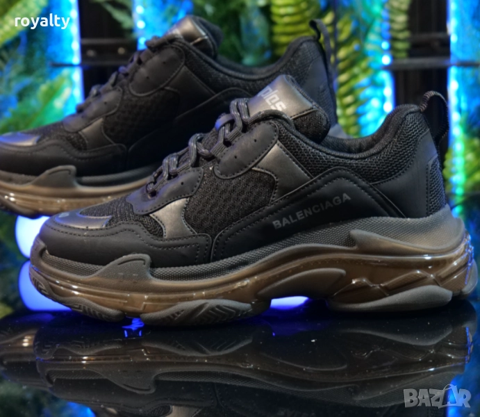 Мъжки Маратонки Balenciaga Цвят- Черно и Кафяво, снимка 1