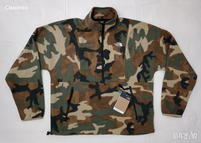 The North Face Camouflage Fleece оригинално поларено горнище M яке, снимка 1