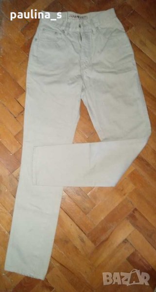Брандови дънки с висока талия "Motor" jeans / малък размер, снимка 1