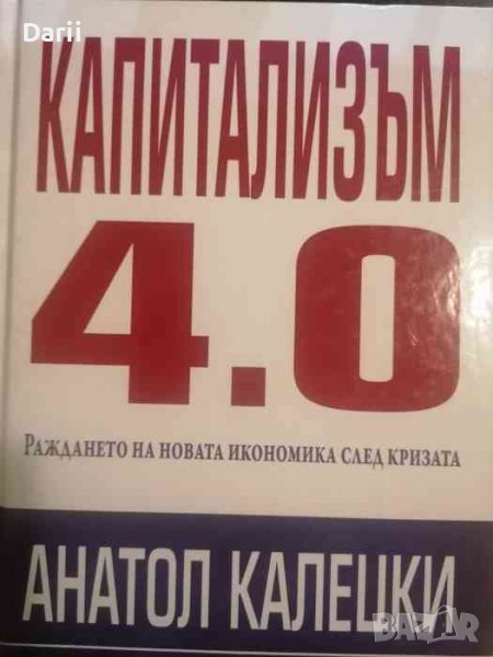 Капитализъм 4.0: Раждането на новата икономика след кризата- Анатол Калецки, снимка 1