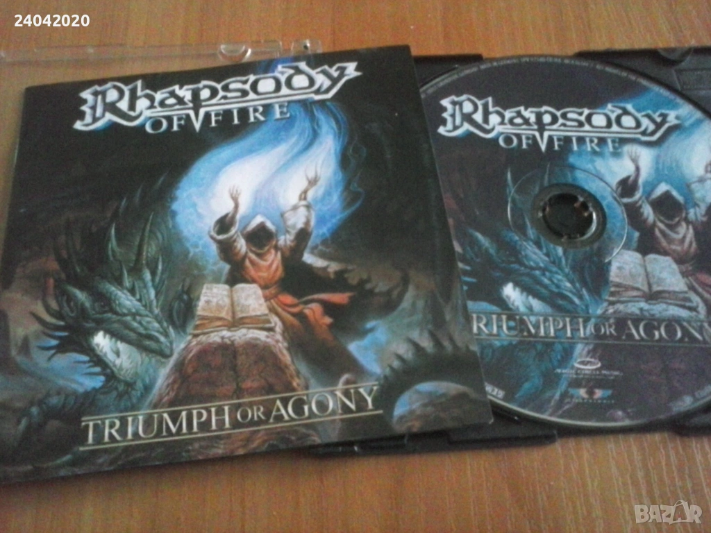 Rhapsody Of Fire – Triumph Or Agony оригинален диск, снимка 1