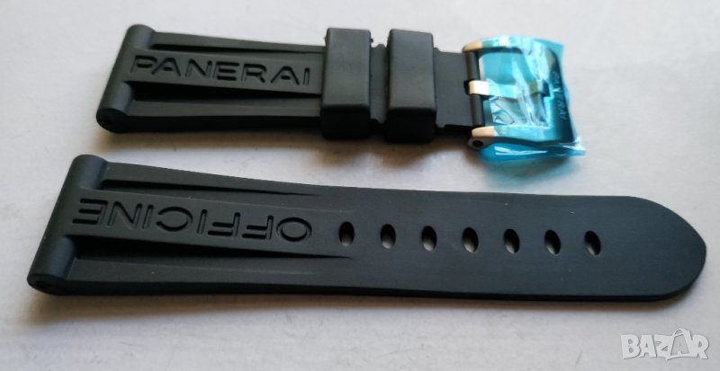  Силиконова каишка PANERAI-24 и 26мм, снимка 1