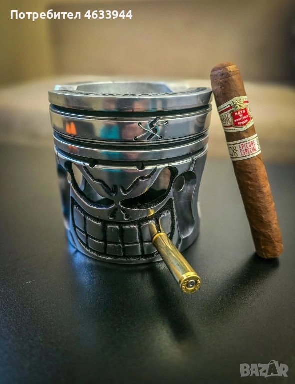 Ръчноизработени пепелници от автомобилни/тирови бутала, снимка 1