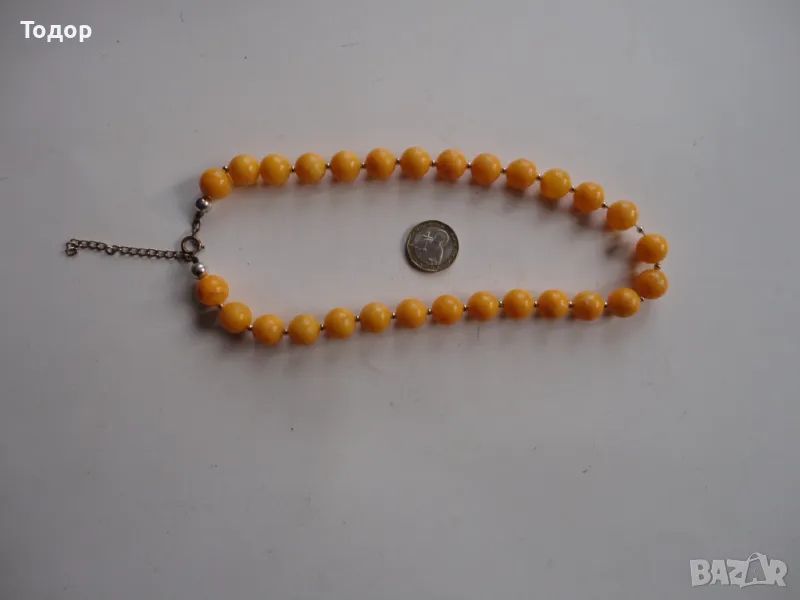 Страхотно колие гердан бакелит , снимка 1