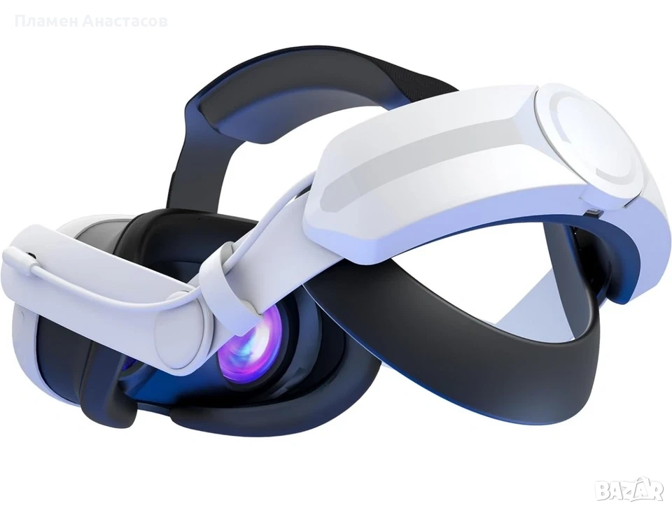 AUBIKA Fast Charging Excellence Head Strap с батерия за Meta Quest 3, снимка 1