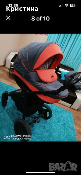 Количка Буба Бела 3в1, снимка 1