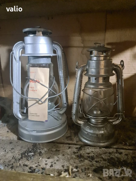 Стари газови фенери , снимка 1