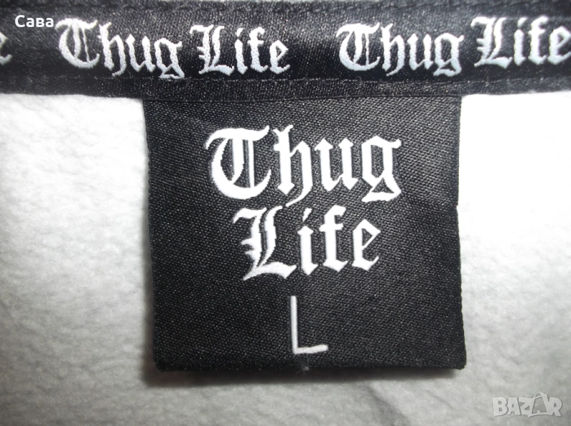 Суичър THUG LIFE  мъжки,Л, снимка 1