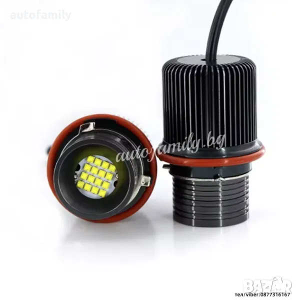 LED диодни крушки за ангелски очи на BMW, снимка 1
