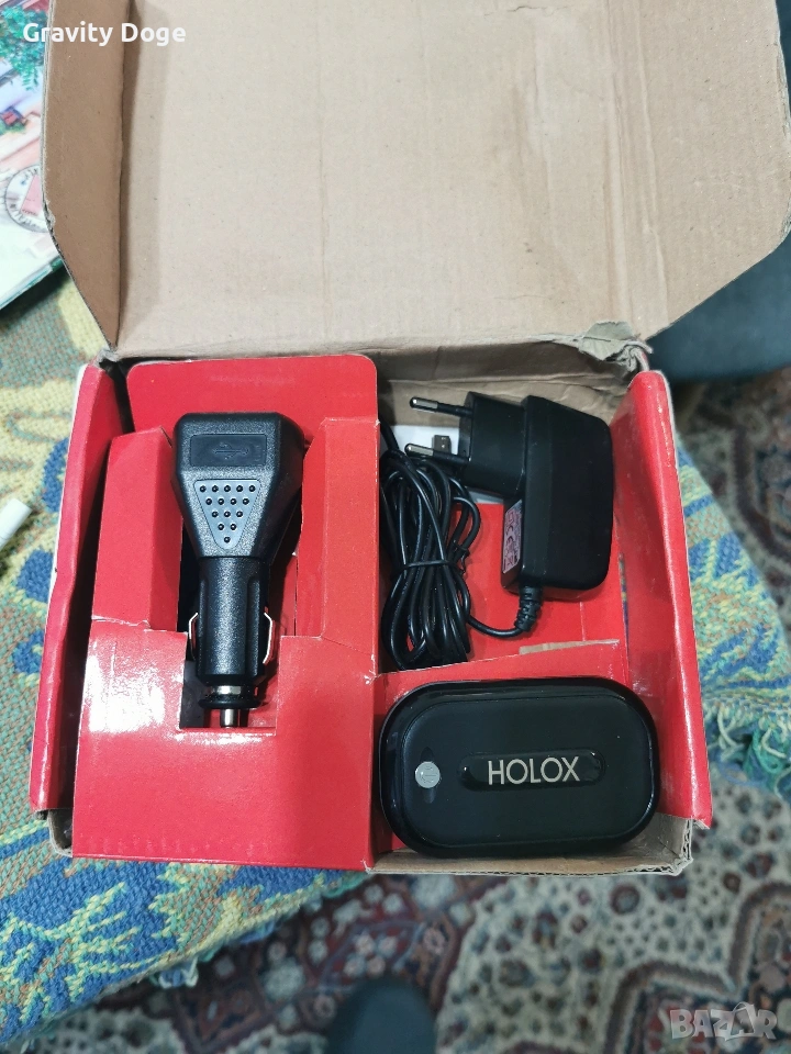 Holox Superior безжичен Bluetooth Gps сателитна навигационна система BT541, снимка 1