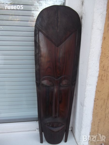 Маска африканска дървена, снимка 1