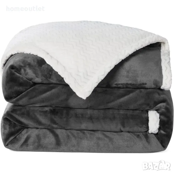 ПРОМОЦИЯ Изключително меко одеало с две лица, 150х200см, RATEL HI1096-09, снимка 1