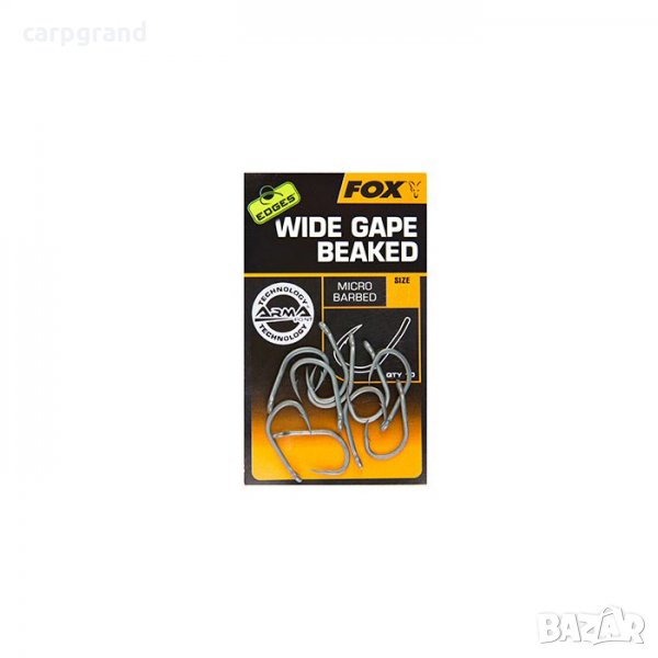 Куки FOX EDGES™ Wide Gape Beaked, снимка 1