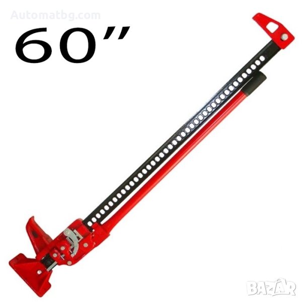 Латерна Automat, Крик off-road, 150см, 3000кг, Червен, снимка 1