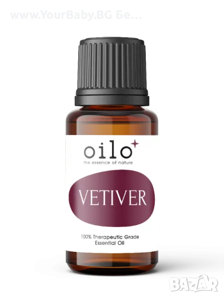 Oilo БИО Етерично Масло от Ветивер - Vetiver Oilo 5 мл., снимка 1