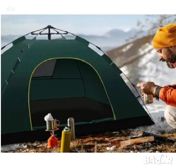Палатка- автоматична, Разгънат размер: 200x200x130cm, снимка 1