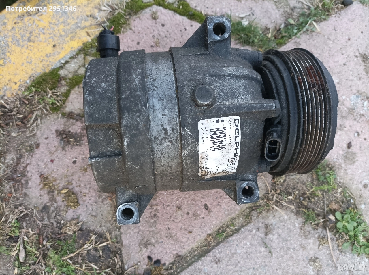 Компресор климатик Renault Espace IV Laguna 8200424250, снимка 1