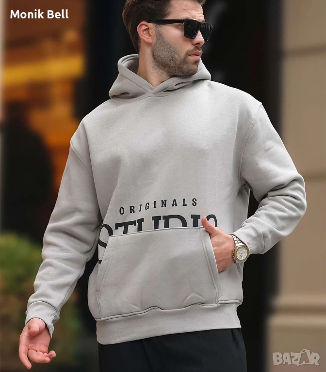 Мъжки Суитшърт - Original Gray, снимка 1