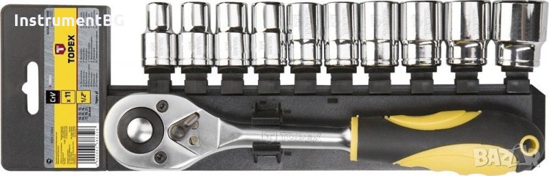 Тресчотка с вложки TOPEX 1/2 - 11 части, снимка 1