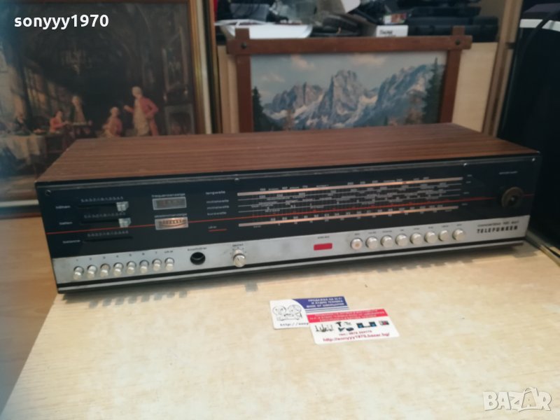 telefunken concertino hifi 401 receiver-sweden 2110201634, снимка 1