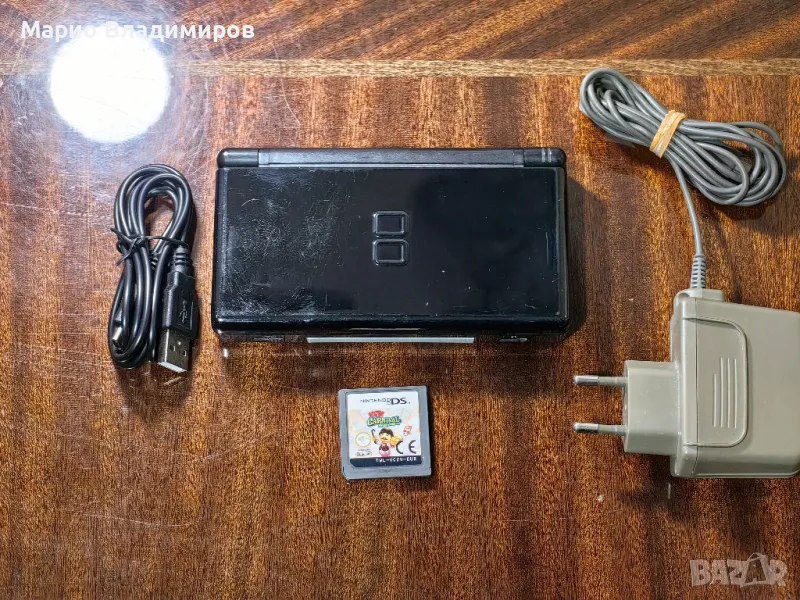 Nintendo ds lite, черно - синьо , снимка 1