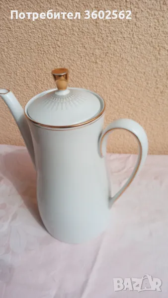 Немски порцеланов чайник, снимка 1